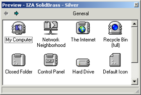 IZA SolidBrass - Silver