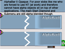 AlphaBar II Opaque