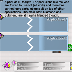 AlphaBar II Opaque