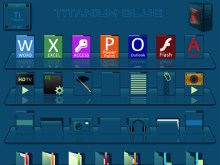 Titanium Blue Iconpackager