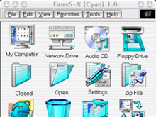 FauxSX Cyan