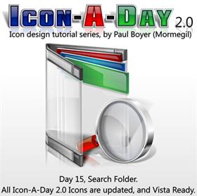 Icon-A-Day 2.0, Day 15, Search Folder