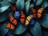 Monarch N Leaves