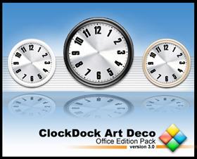 ClockDock Art Deco Office Edition Pack