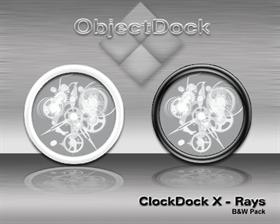 ClockDock X-Rays B&W Pack