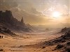 A desert scene