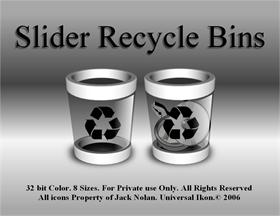 Slider Recycle Bins