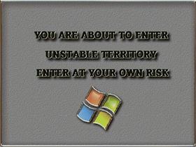 Unstable Territory