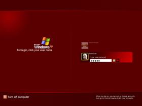 Windows XP Dark Red Edition