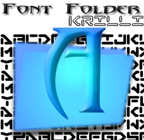 Font Folder