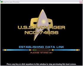 Voyager Combadge v1.1 Boot Screen