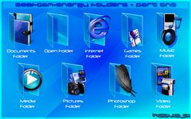 Seafoam-Energy Folder Icons