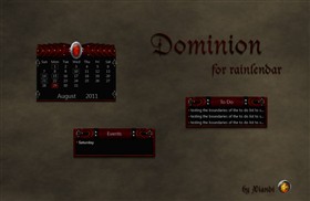 Dominion Rainlendar