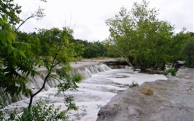 Rainy Waterfall