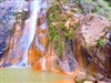 Colored Rock Waterfalls