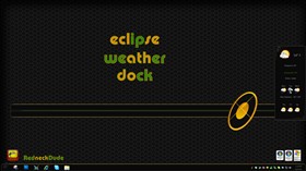 Eclipse Weather Dock Widget