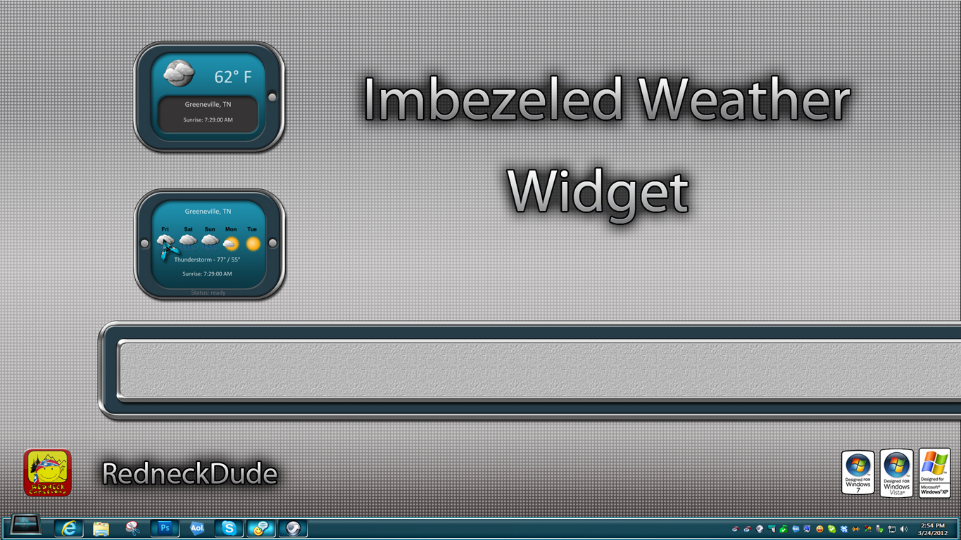 Imbezeled Weather Widget