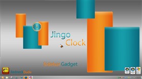 Jingo Clock Sidebar Gadget