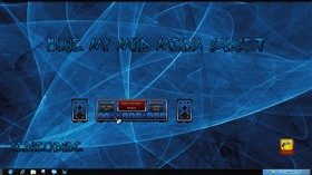 Blue My Mind Media Player Gadget