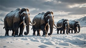 4K Wooly Mammoth Winter