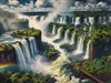 4K Iguazu Falls Brazil Argentina