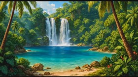 4K Cool Lagoon