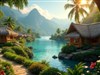 4K Island Huts