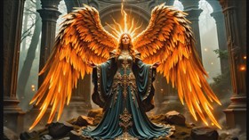 4K Angel of Fire