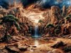 4K Rock Canyon Falls