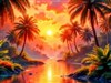 4K Tropical River