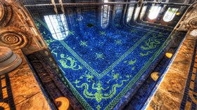 HDR Hearst Castle Indoor Pool