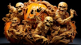 4K Pumpkin Demons