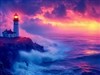 4K Solitary Lighthouse