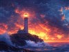 4K Lighthouse Sunset3