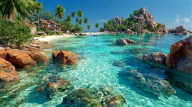4K Sea Rock