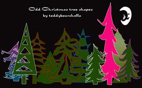 The Odd Christmas trees