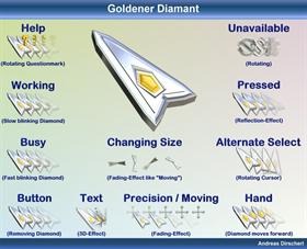 Goldener Diamant