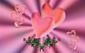 Satin Hearts Valentine 2010