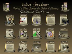 Velvet Shadows File Icons
