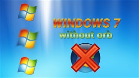 Windows 7 Without Orb