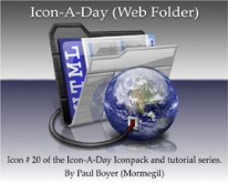 Icon-A-Day #20 (Web Folder)