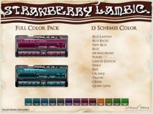 strawberry lambic color pack