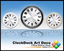 ClockDock Art Deco Office Edition Pack