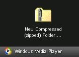 New Compressed (zipped) Folder...