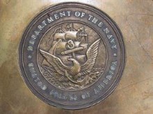 US Navy Plaque