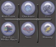 Media Player icons