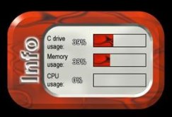 Lava nad Metal Info meter