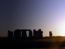 Dark day at Stonehenge