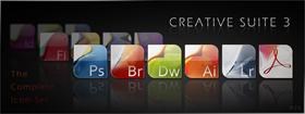 Creative Suite 3 icon set