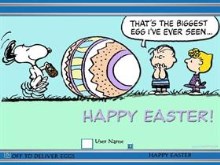 Snoopy Happy Easter
